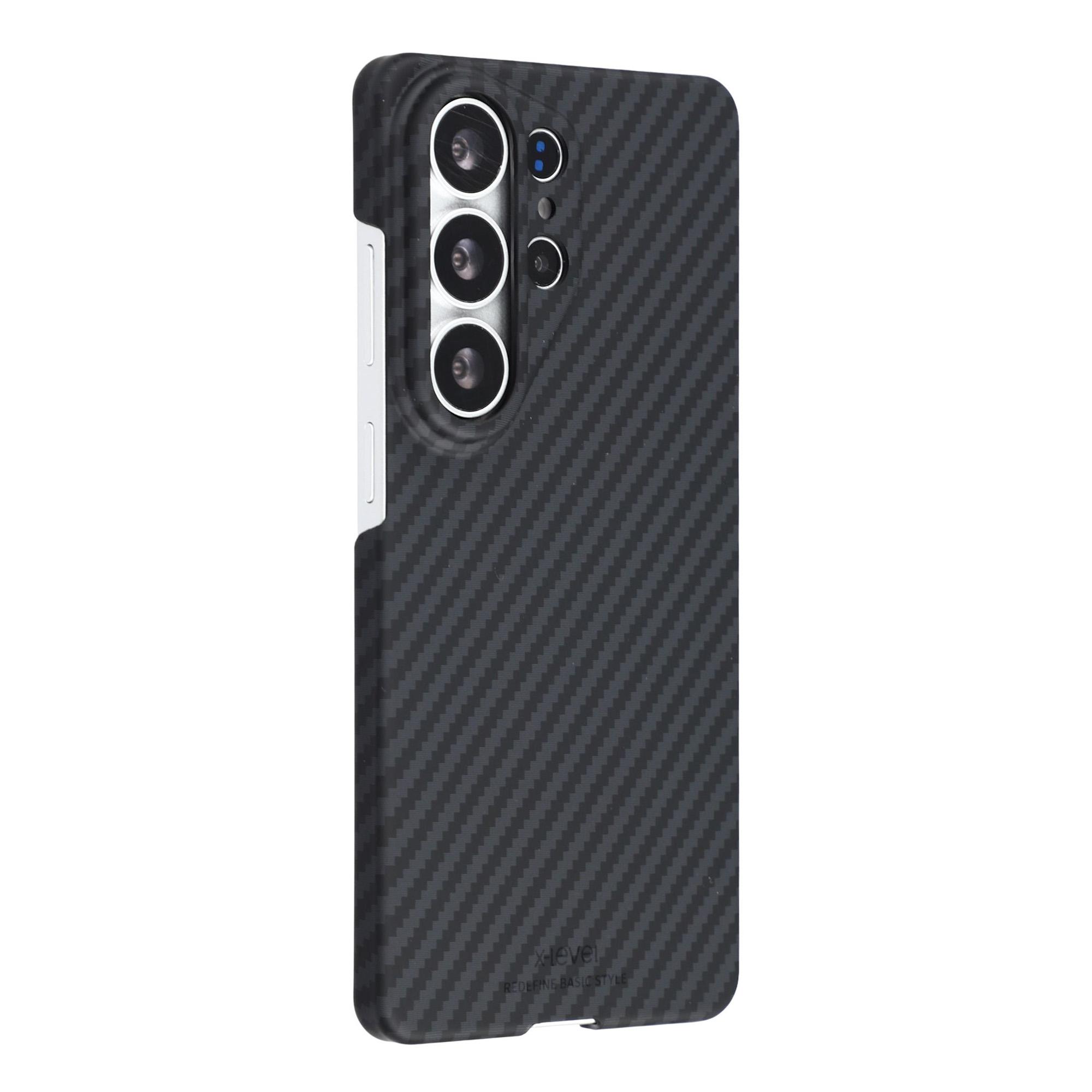 

X-LEVEL Для Samsung Galaxy S26 Ultra Магнитный Чехол Текстура Углеродного Волокна Ультратонкий Жесткий ПК Чехол для Телефона