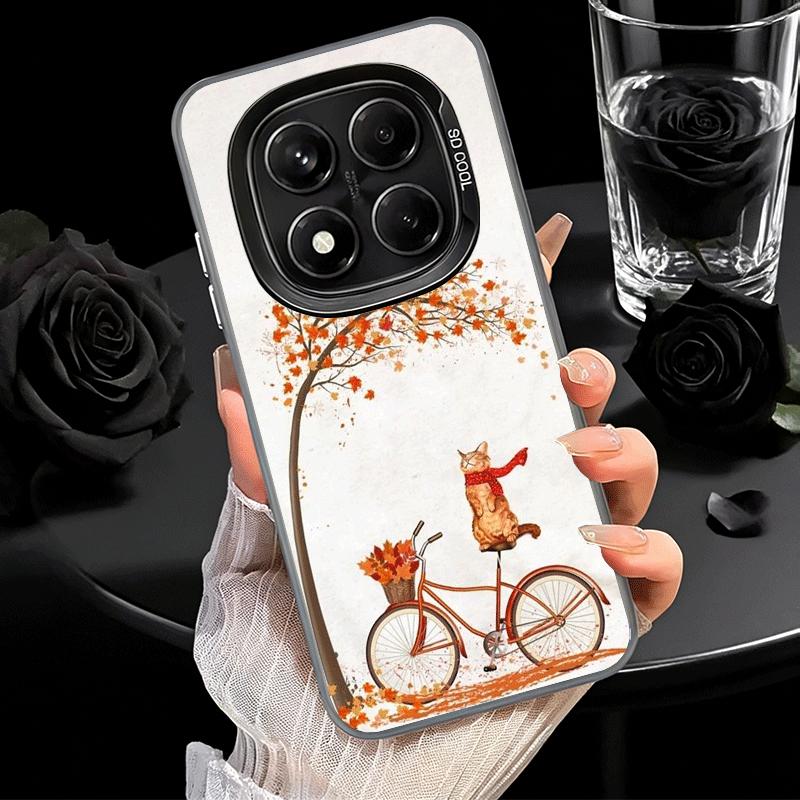 Pumpkin Happy Fall Autumn Soft Phone Case for Xiaomi Redmi Note 13 14 15 Pro Plus 12S 12 11S 11 11T 10S 10 Shockproof Cover Back