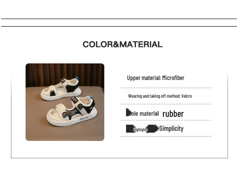 Sandali Chiusi per Bambini 2026: Scarpe da Spiaggia Estive per Ragazzi e Ragazze con Suola Morbida e Design Anti-Calcio