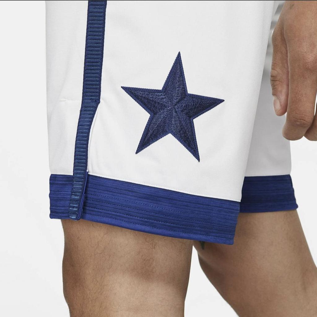 New Nike Basketball Shorts Men's White CT6627-100