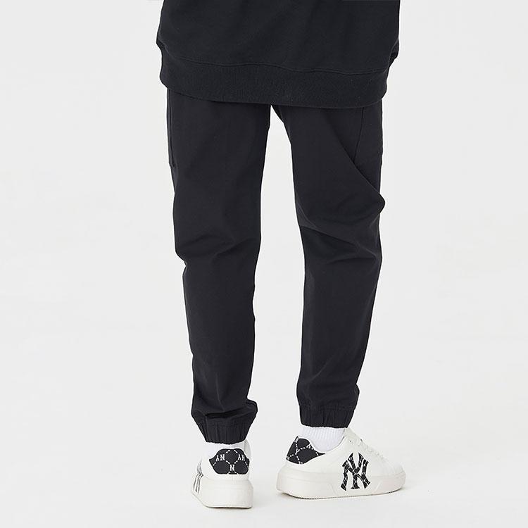 New MLB Knitted Sweatpants Unisex Black 3FWP00124-50BKS