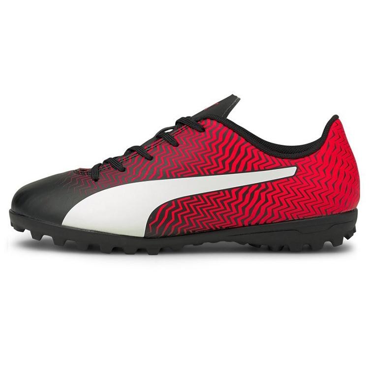 (GS) PUMA Rapido 2 TT Black Red Blast Kids 106065-05 EU 29