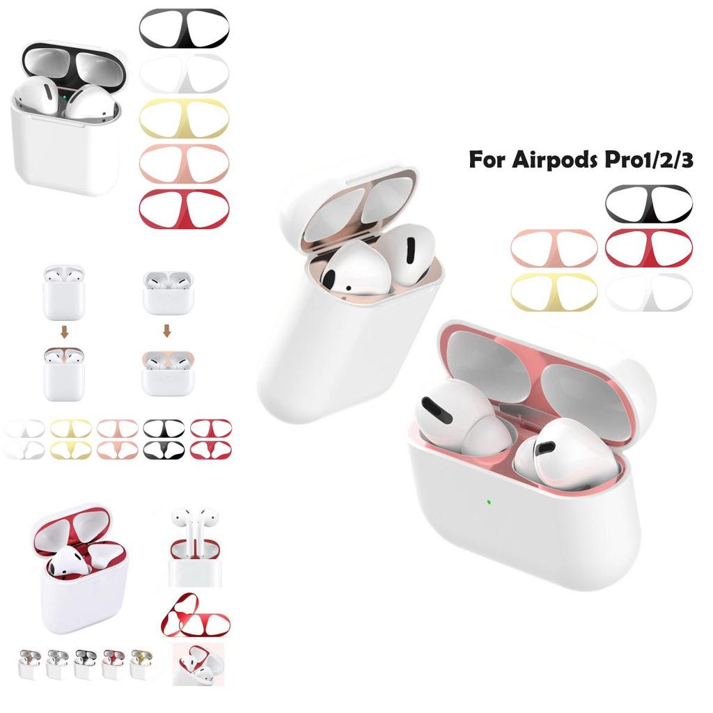 Schützen Sie Ihre Airpods Mit Unserem Staubdichten Aufkleber-Kit Ultraleicht Und Kratzfest