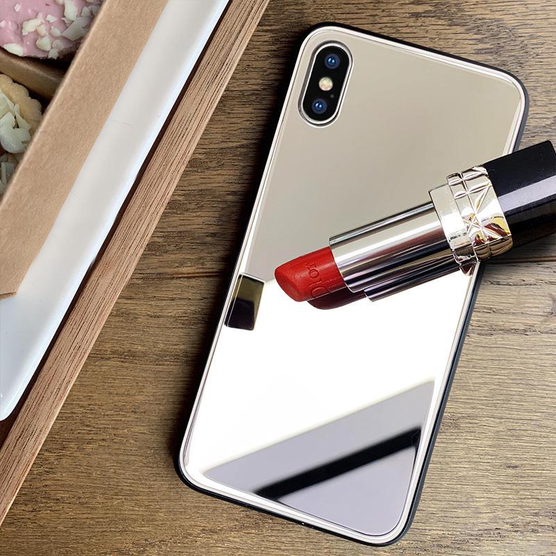 Spiegel Weiche TPU Hülle für Samsung Galaxy A51 A71 A50 A70 A30 A20E A30S A50S A70S A10 A20 A40 A90 A01 A21 A81 S20 S10 Plus Ultra S10E S9 S8 Note10 Abdeckung