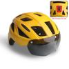 Road Bike Mountain Bike Cycling Helmet with Tail Light No Logo Design for Unisex Adults