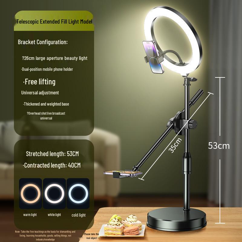 Professional Mobile Phone Holder for Overhead Shots - 2025 Model for Live Streaming, Vlogs, and Photography