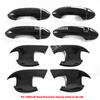 L/RHD For Chery Omoda 5 5X C5 FX   2024  ABS carbonfiber Car Side Door Handle bowl Catch Cover Trim Exterior Accessories