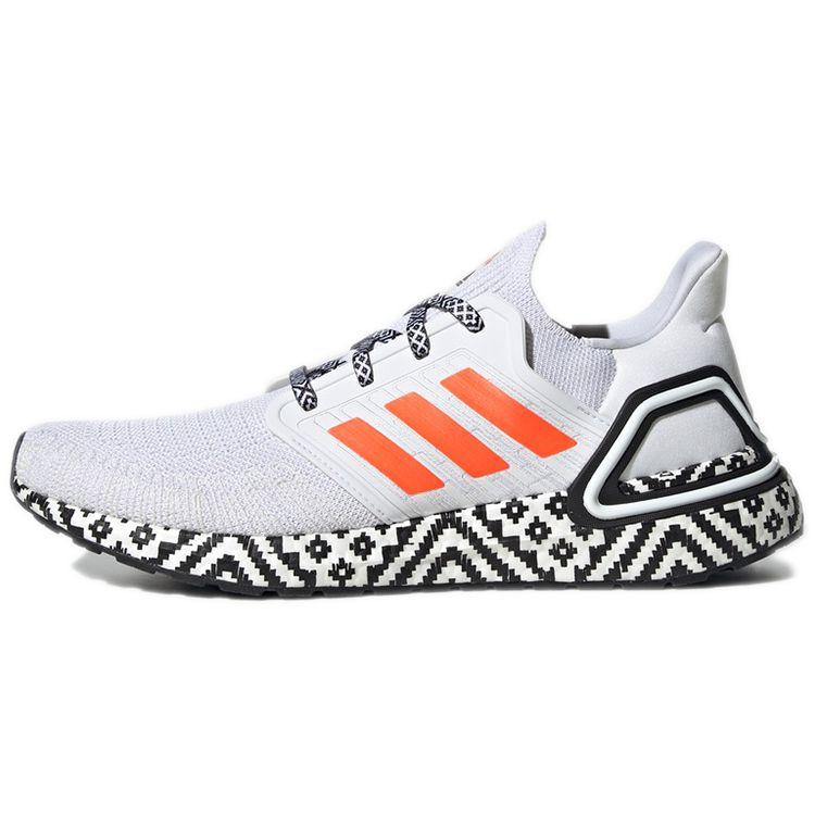 Adidas Sea City Pack Comfortable Fabric Synthetic Leather Durable Non-Slip Breathable Low-Top Casual Running Shoes Unisex Sneakers White Orange GX8804
