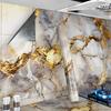 Selbstklebende Ölabweisende Goldene Marmor Wandfolie Wasserdicht Hitzebeständig Einfach zu Installieren Schmutzabweisend Wohnung Küchenaufkleber