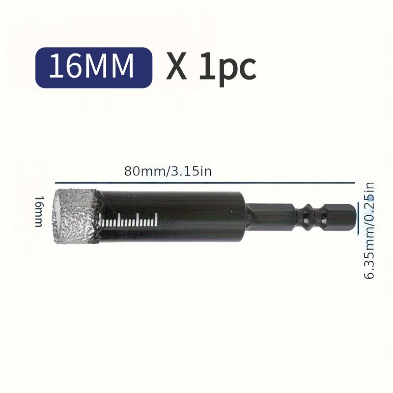 7/1PCS 5-16mm Dry Diamond Drill Bit Set Diamond Core Drill Bits For Ceramic Tile Marble Granite Glass Drilling Tools Set