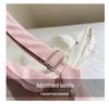 2024 Trendy Korean Style Large Capacity Solid Color Women's Shoulder Tote Handbag