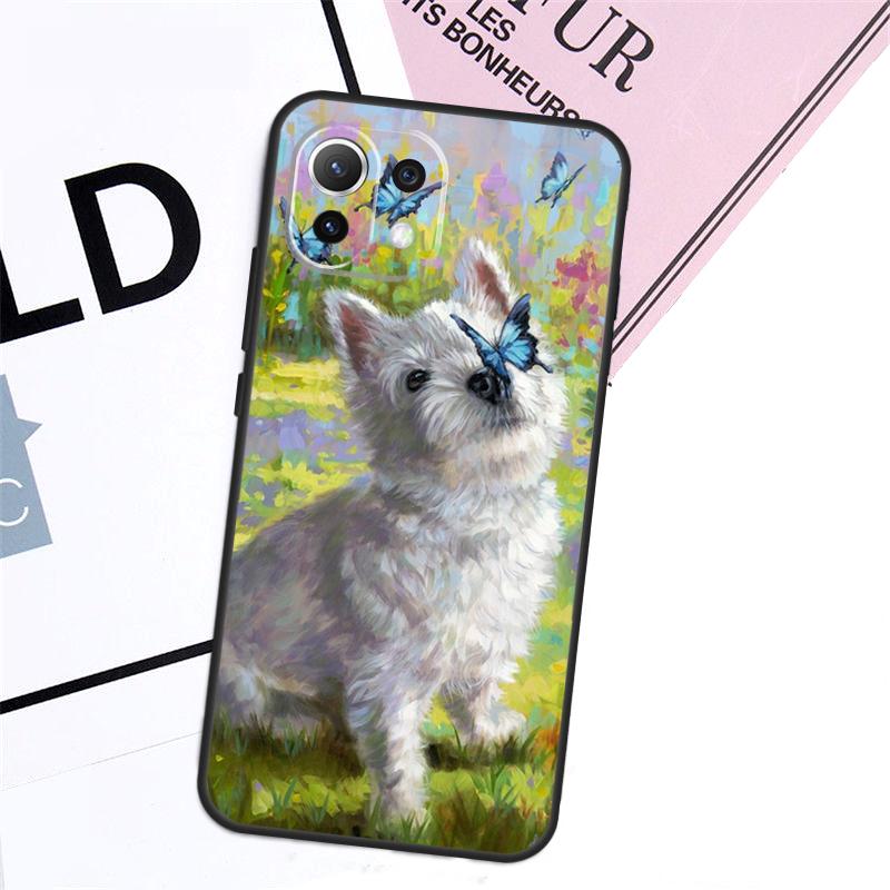 Westie Dog Case For Xiaomi 17 Ultra 14 15 13T 14T 15T Pro POCO F8 Ultra X3 X5 X6 F5 F6 F7 X7 Pro Cover