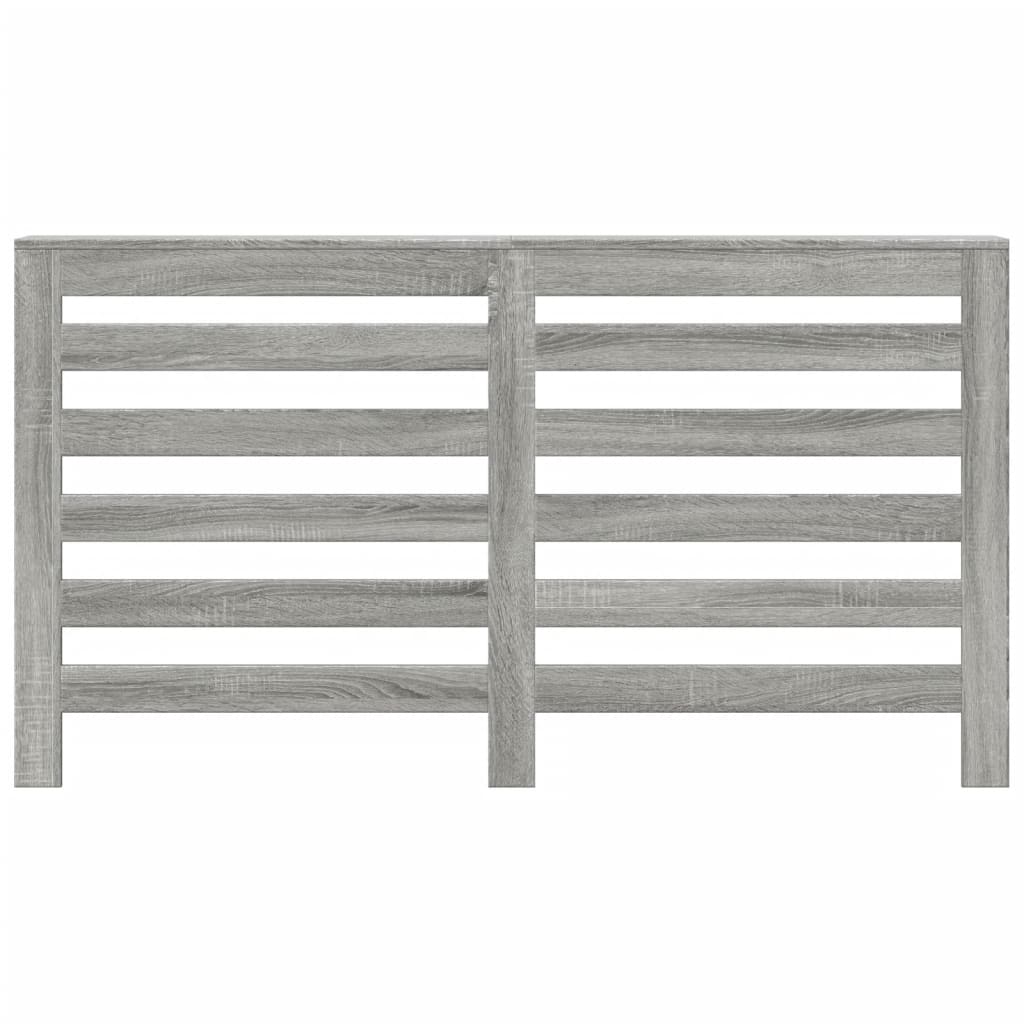 Radiator Cover Grey Sonoma 149 x 20 x 82 cm Particleboard