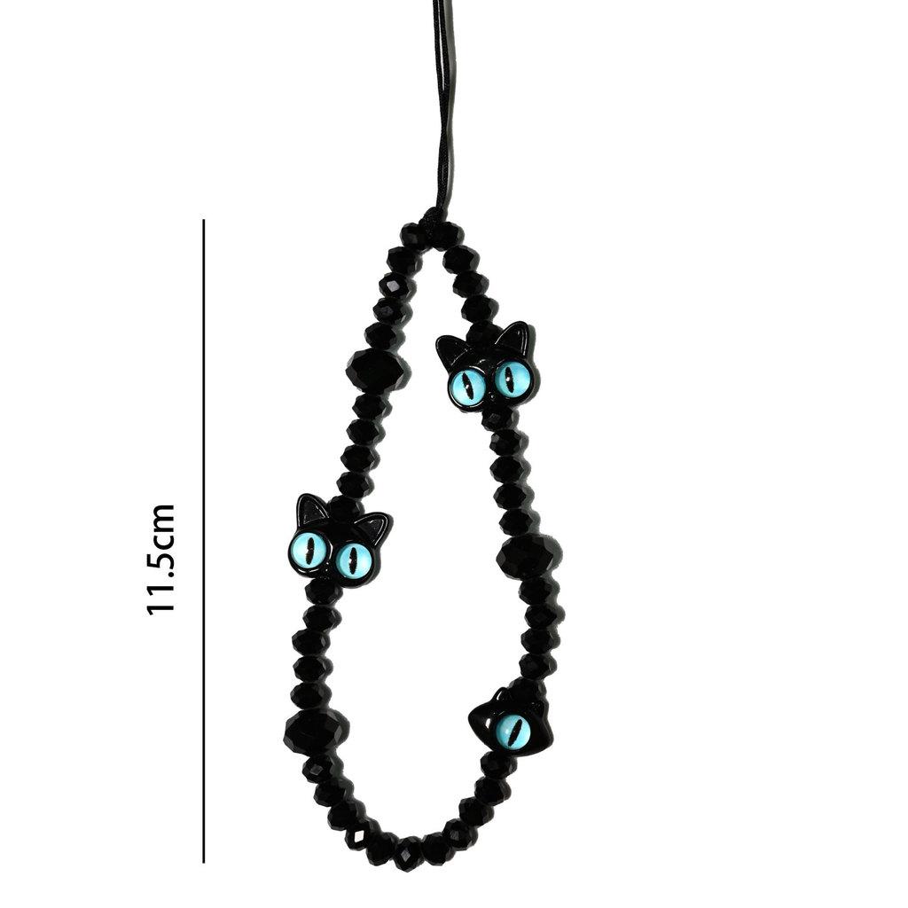 Monster Cat Phone Lanyard Pvc Wrist Strap For Men Women Smartphone Accessory