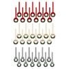 12Pcs Small Christmas Wreaths Artificial Berries Wreath Hanging Decoration for Kitchen Cabinet Door Wall Decorations