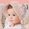 Kappe Sommer Süß Frühling Prinzessin Hohl Baumwolle Haube Kind Kinder Blume Mütze Spitze Blumige Kappe
