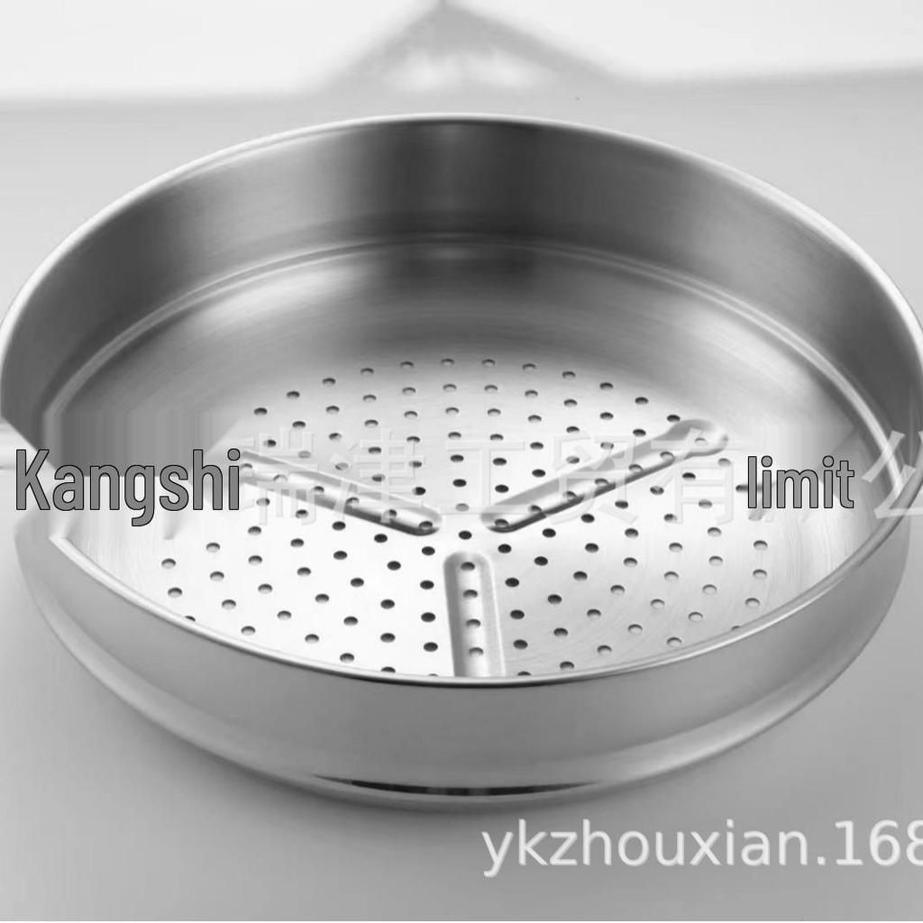 Stainless Steel Multi-Layer Steamer for Buns & Vegetables, Compatible with Gas Stoves
