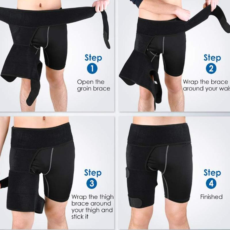 Integrated Waist Legs Belt for Weight Lifting Hip Protection Prevent Muscle Strain Pressure Waist Support Thighs