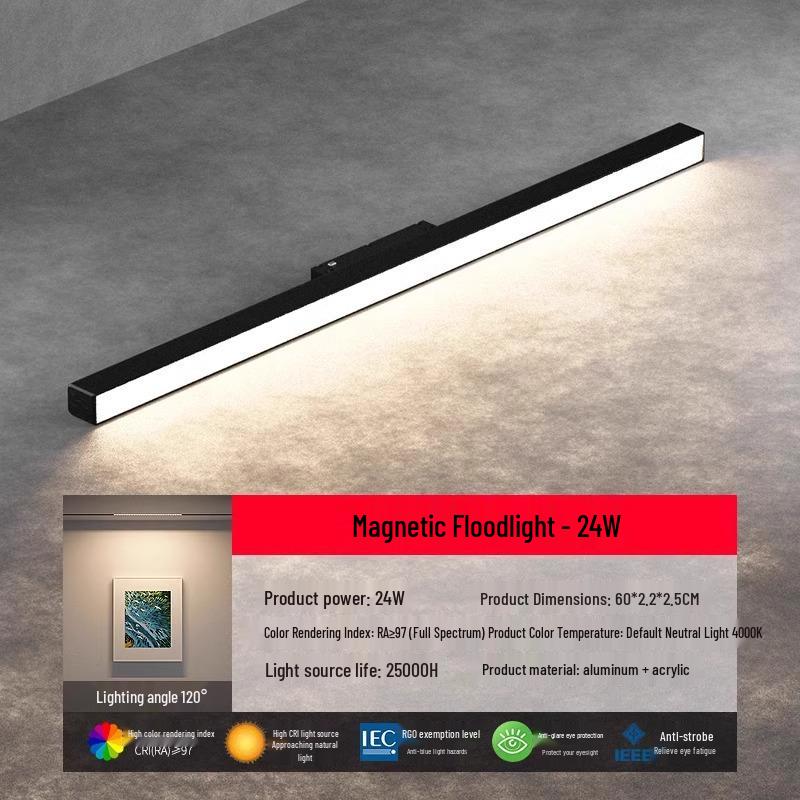 Magnetic Honeycomb Track Light for Kitchen & Living Room Ceilings