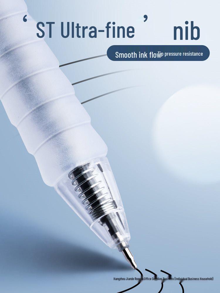 Cloud Grip Soft Rubber Brush Pen: Schnelltrocknender, geschmeidiger schwarzer Stift für Schüler