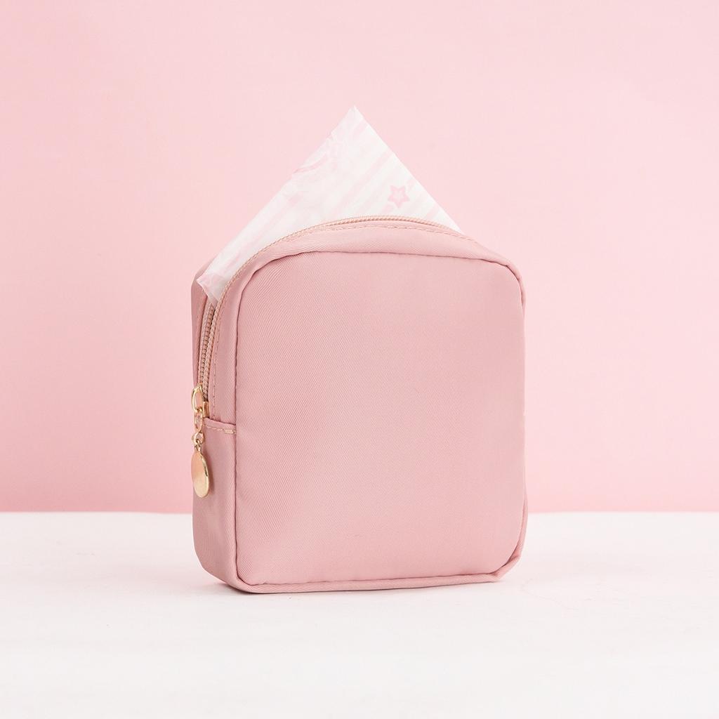 Sanitary napkin storage bag, aunt napkin portable storage bag, large capacity sanitary napkin, menstrual small bag, aunt napkin