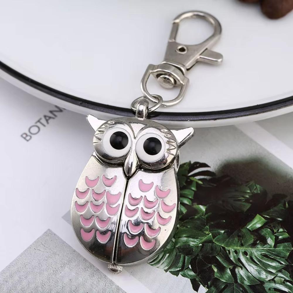 Klassische Taschenuhr Schlüsselanhänger Klapp-Stil Halskettenuhr Neue Hängeuhr Für Unisex Erwachsene Kinder