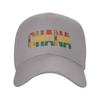 Ghana Flag Ghanian Kente Casual Baseball Cap Summer Trucker Hat Adjustable Tennis Skate Snapback Cap FeUnisex Unisex Baseball Caps