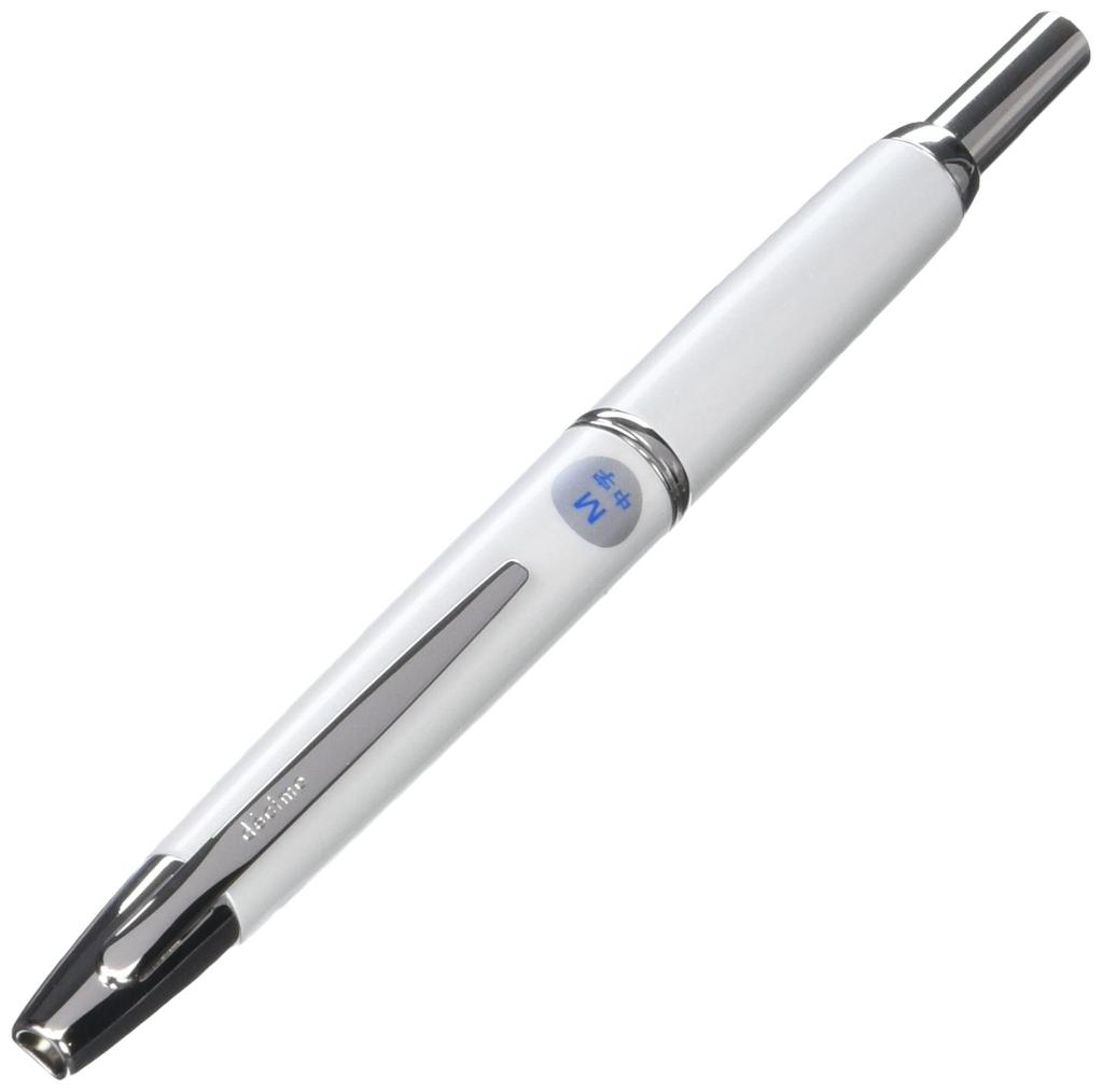 Fountain Pen Capless Decimo Medium White FCT15SRPWM (M) [Pearl Shaft]