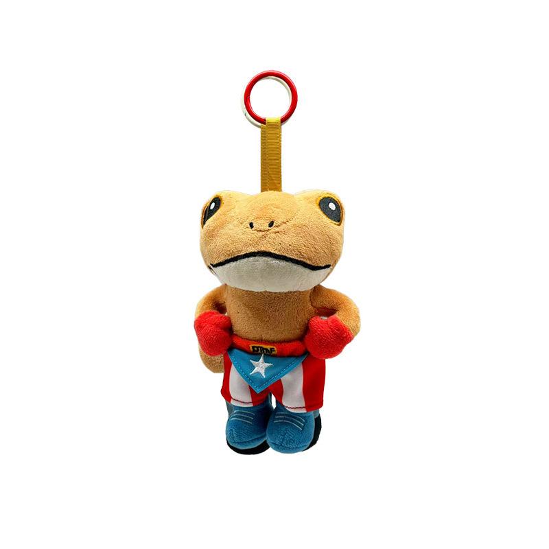 Non-Toxic New Puerto Rico Frog Series Plush Toys Bad Rabbit El Sapo Concho Plush Toys Bag Accessories Rare Collection Gifts Birthday Gift