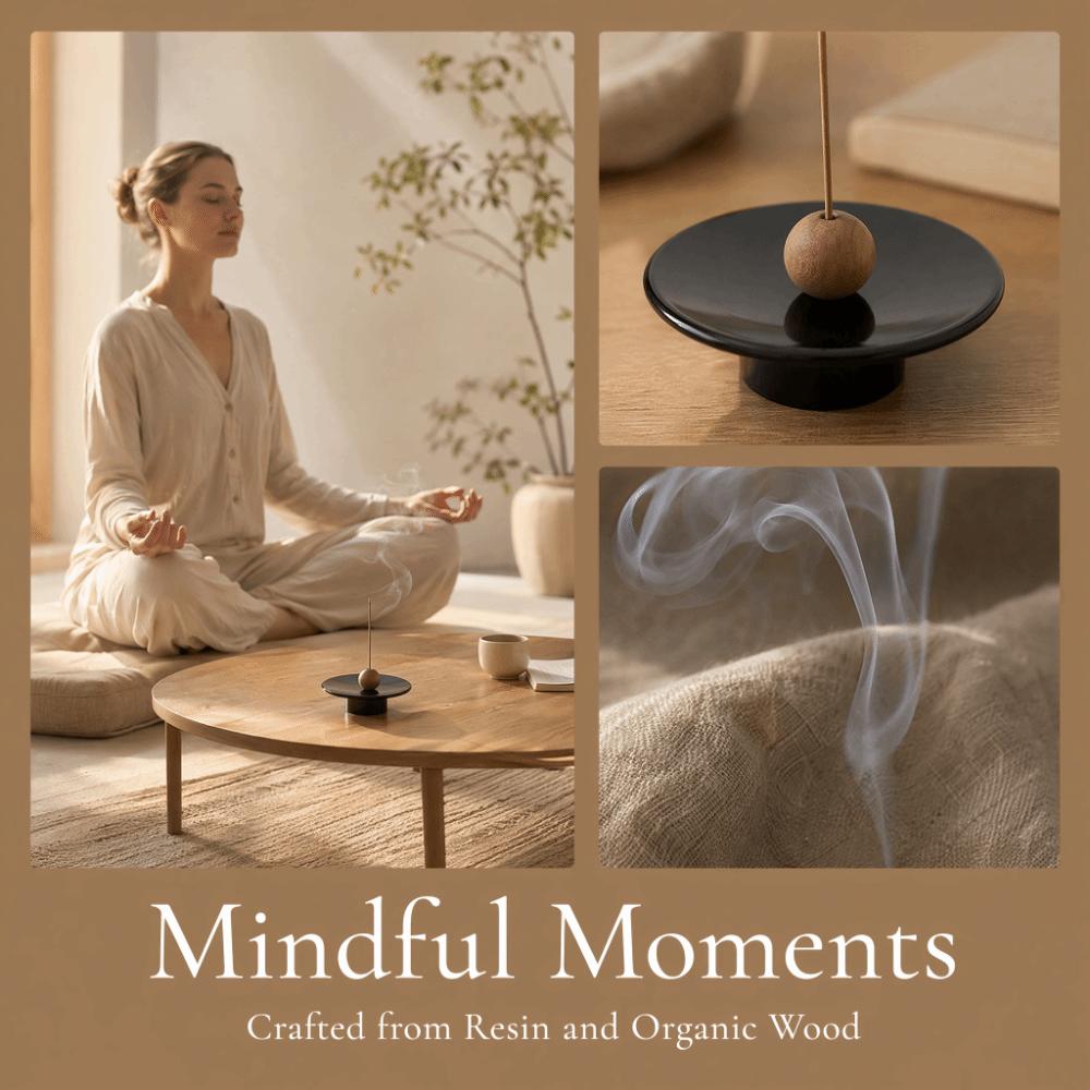 Resin Aromatherapy Censer Stable Base Fragrance Tray Modern Incense Holder Home Decoration
