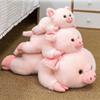 Plush Pig Sitting Toy With Soft Pp Cotton For Kids And Teens Playroom Decor