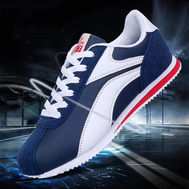 Breathable Men Casual Shoes Mens Lightweight Marathon Running Shoes Mesh Tennis Sneakers Comfortable Jogging Sport Shoes Zapatos
