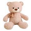 Soft Bear Plush Toys White Pink Brown Bear Super Charming Huggable Pillow Stuffed Cartoon Animal Cushion Children Birthday Gift