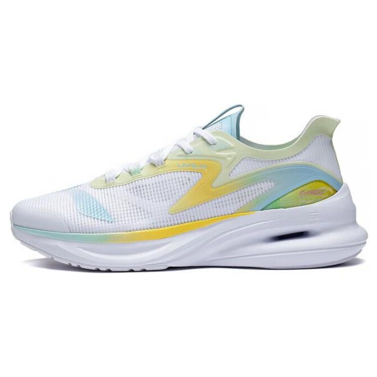 

Кроссовки мужские Li Ning Cloud Running Shoes белые зеленые ARST009-2 41⅔