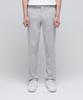 Tapered Hidden Elastic Waist Length Slacks [Light Gray]