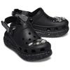 Crocs Crush Embellished Clog Comfortable Versatile Clogs Unisex clogs Black 210685-001