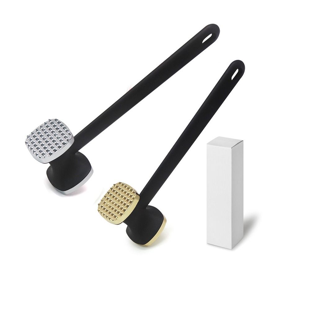 

Aluminium Alloy Meat Tenderizer Tool Double-sided Meat Hammer Tenderizer Kitchen Gadgets