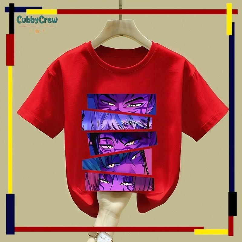 CubbyCrew's new cool Kpop Huntrix printed children's round neck top