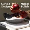 Premium Fruit Bowel Food Grade 304 Stainless Steel Home Livingroom Kitchen Coffee Luxury Fruit Bowel for Snacks