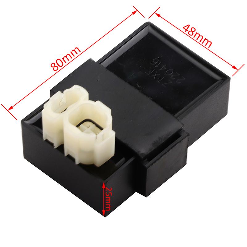 6 Pin Ac Dc Ignition CDI Box for Gy6 125cc 150cc 200cc 250cc ATV Quads Moped Dirt Bike Kart Motorcycle