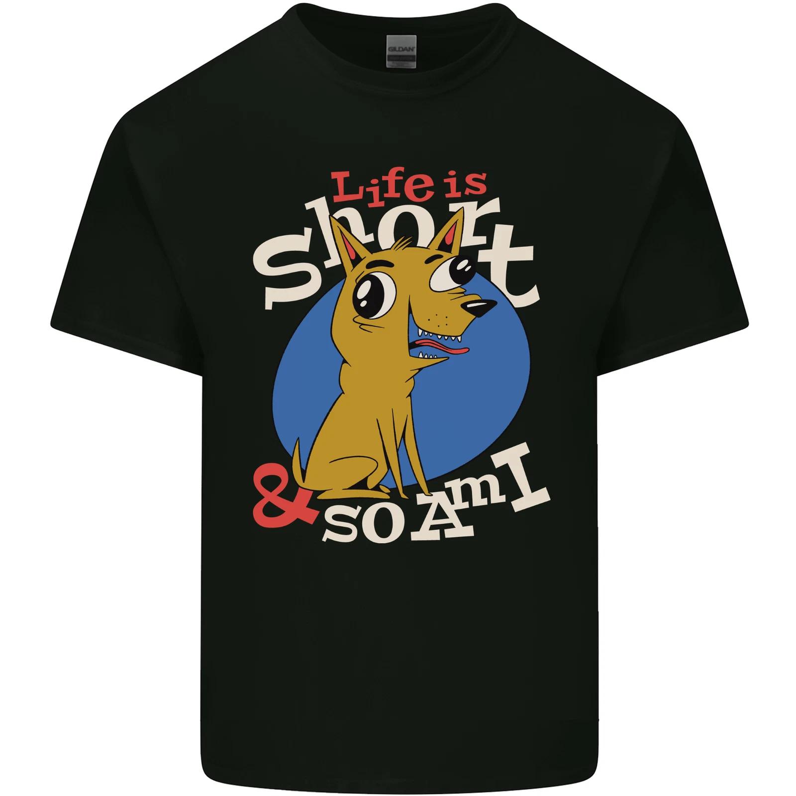 Life is Short Chihuahua Dog Kids T-Shirt Childrens XL