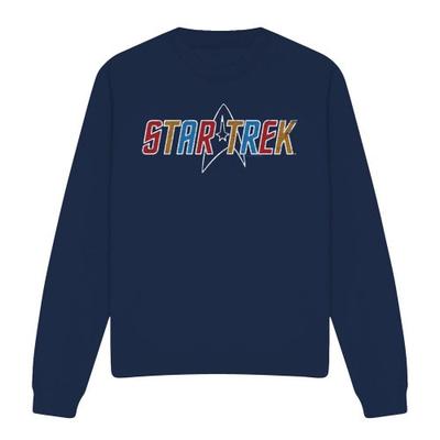 STAR TREK Unisex suaugusiųjų džemperis su logotipu