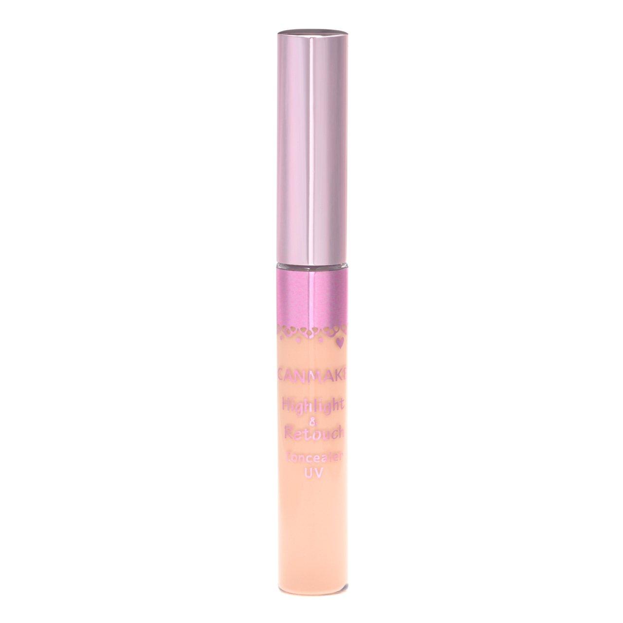 

Консилер-ретушатор Canmake Highlight Retouch UV01 светло-розовый бежевый 6 г
