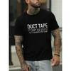Large Men's Cotton Short Sleeved Summer English Letter Printed Top T-Shirts Men’s