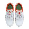 Air Jordan 5 Retro Low GS Hurricanes Kids Sneakers Grey Football-Grey Brilliant-Orange FQ1293-018