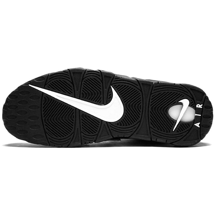Nike Air More Uptempo Men's Basketball Shoes Black White Retro Classic Durable Breathable 414962-002