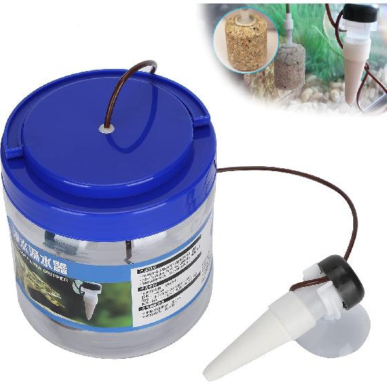 Reptile Chameleon Drinking Fountain Water Dripper, Reptile Water Dripper, Reptile Watering Tool, Reptile Drinking Feeder, for Snake, Gecko, Lizard,