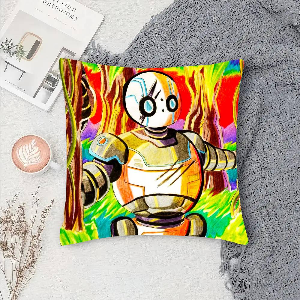 Film The Wild RRobot P Pillow Case Fashion Square Pillowcase Bedroom Sofa Room Ins Decoration Leisure