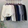 C S In The Room Women Zoro Wool baSiC Balloon Fit V neCk Long SleeVe Knit 7Color