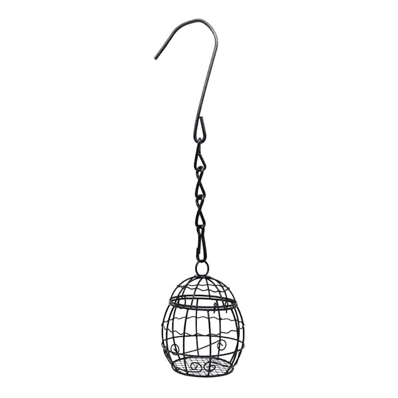 Outdoor Hangable Bird Feeders SquirrelProof Garden Bird Feeders Backyard FatBall Holder Bird Feeder for Small Wild Bird